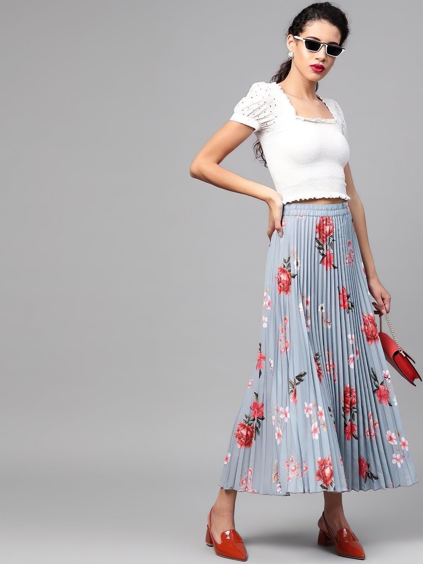 flowery breeze skirt